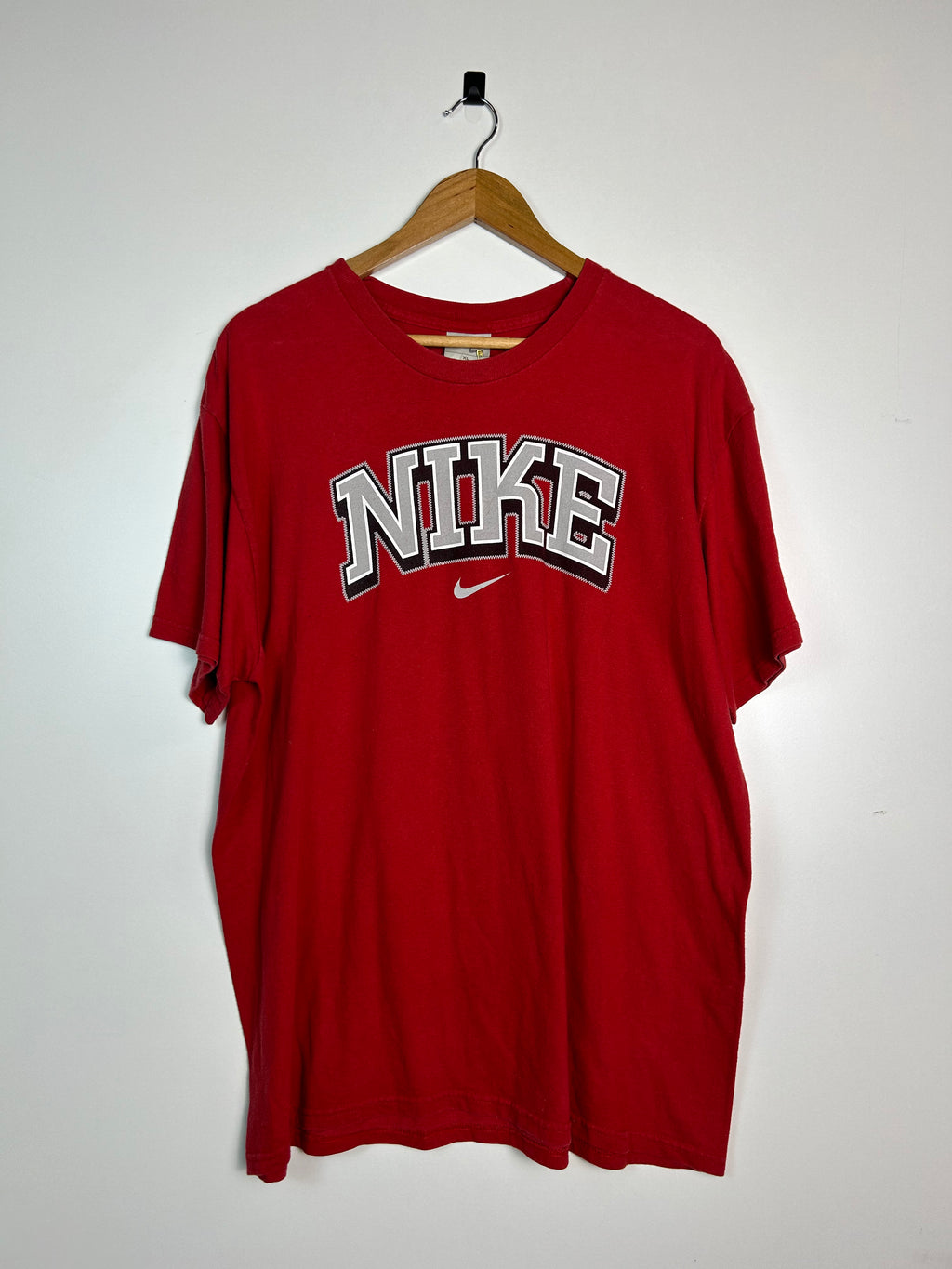 Nike graphic red tee