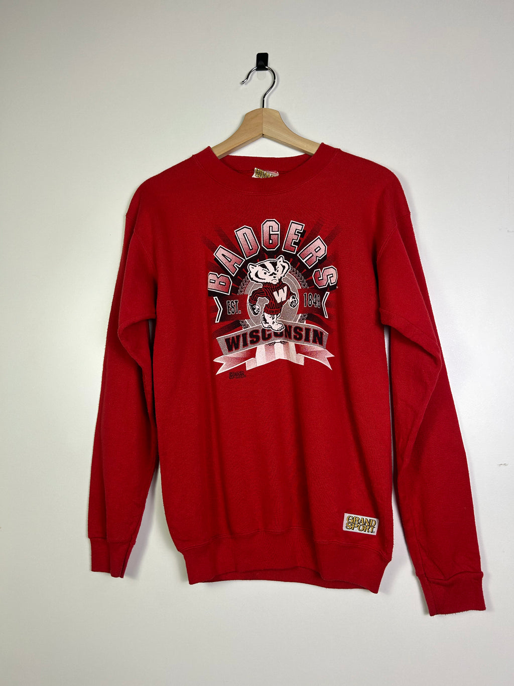 Wisconsin Badgers graphic crewneck